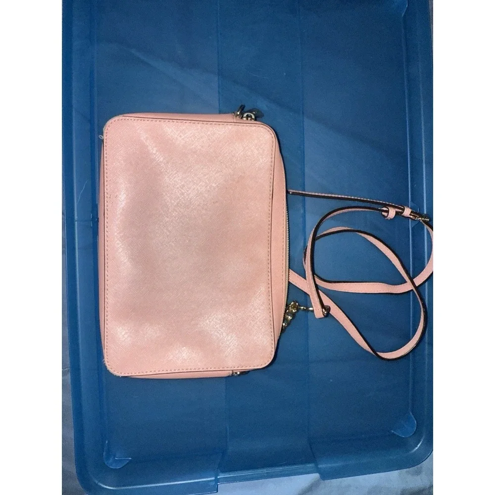 Michael Kors Small Pink Crossbody Handbag - Picture 2 of 2